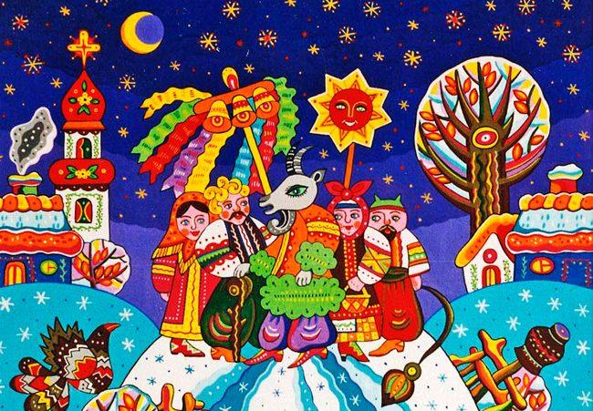 Illustration. Пришла Коляда- отворяй ворота. Развлекательная программа. 2020-01-11